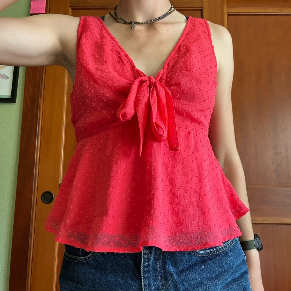 Lace Abercrombie & Fitch Tank Blouse